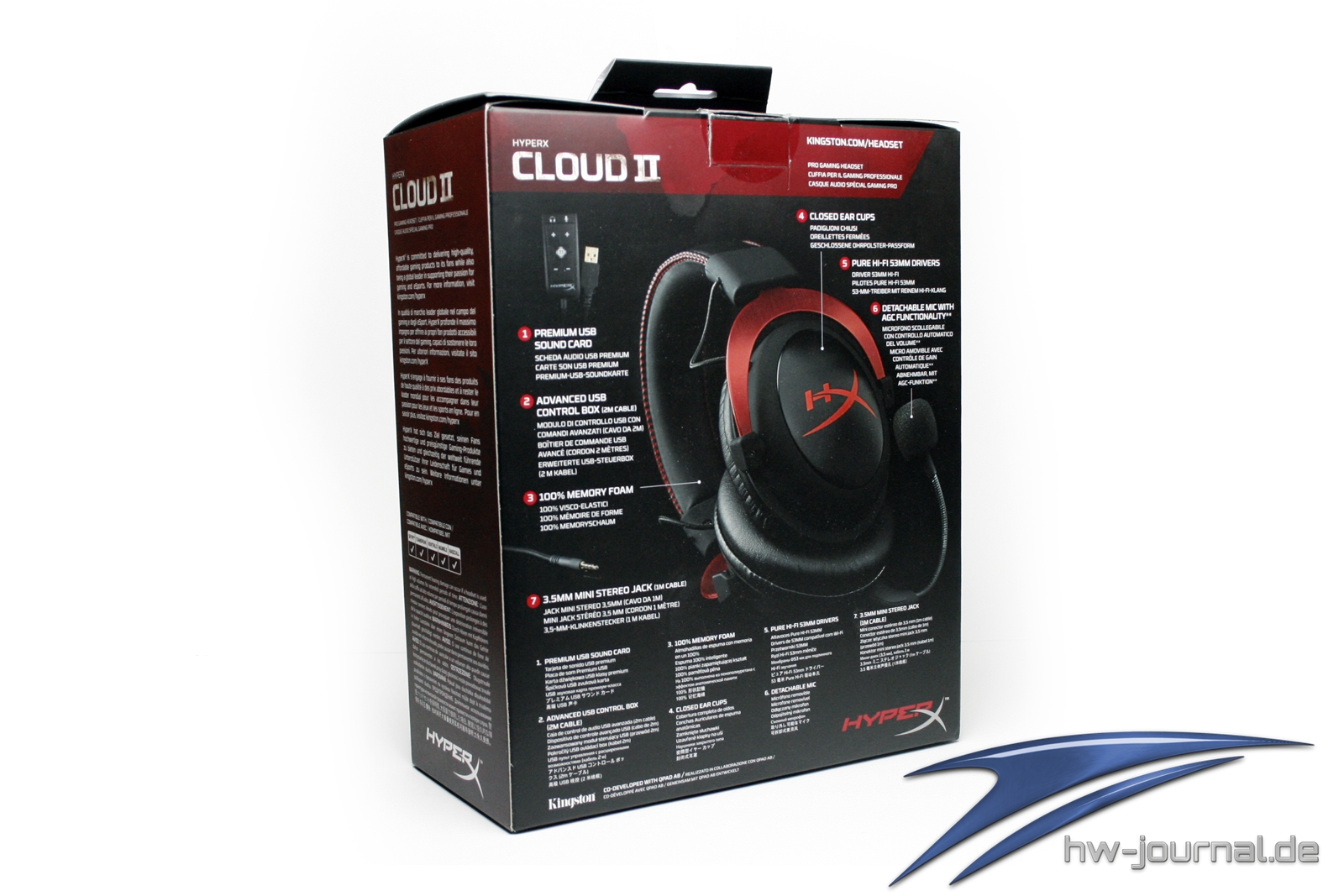 Настройки hyperx cloud