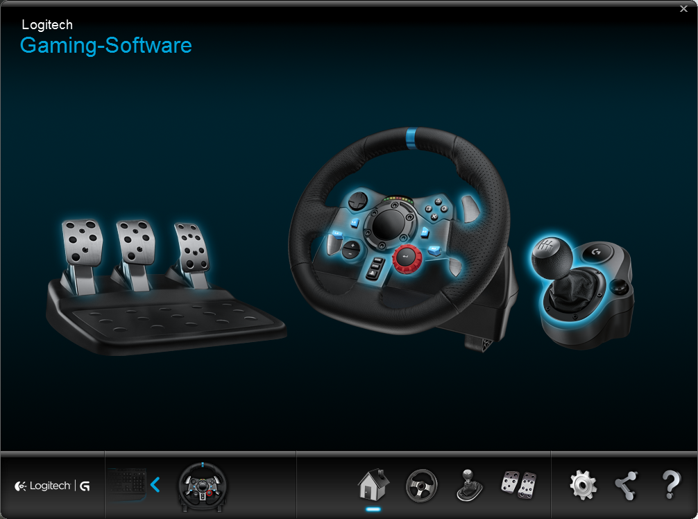logitech gaming software steering wheel logitech g29