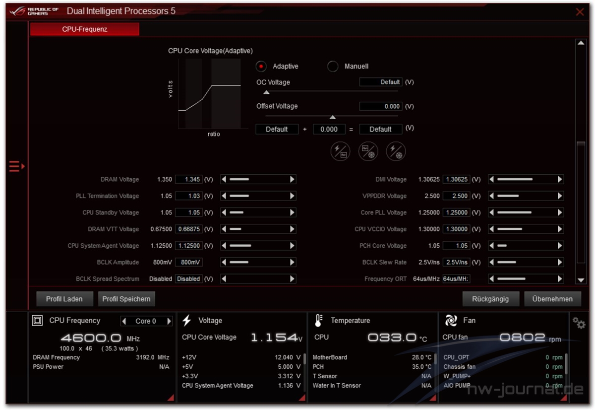 ASUS ROG Maximus XI Gene AI Suite 3 12