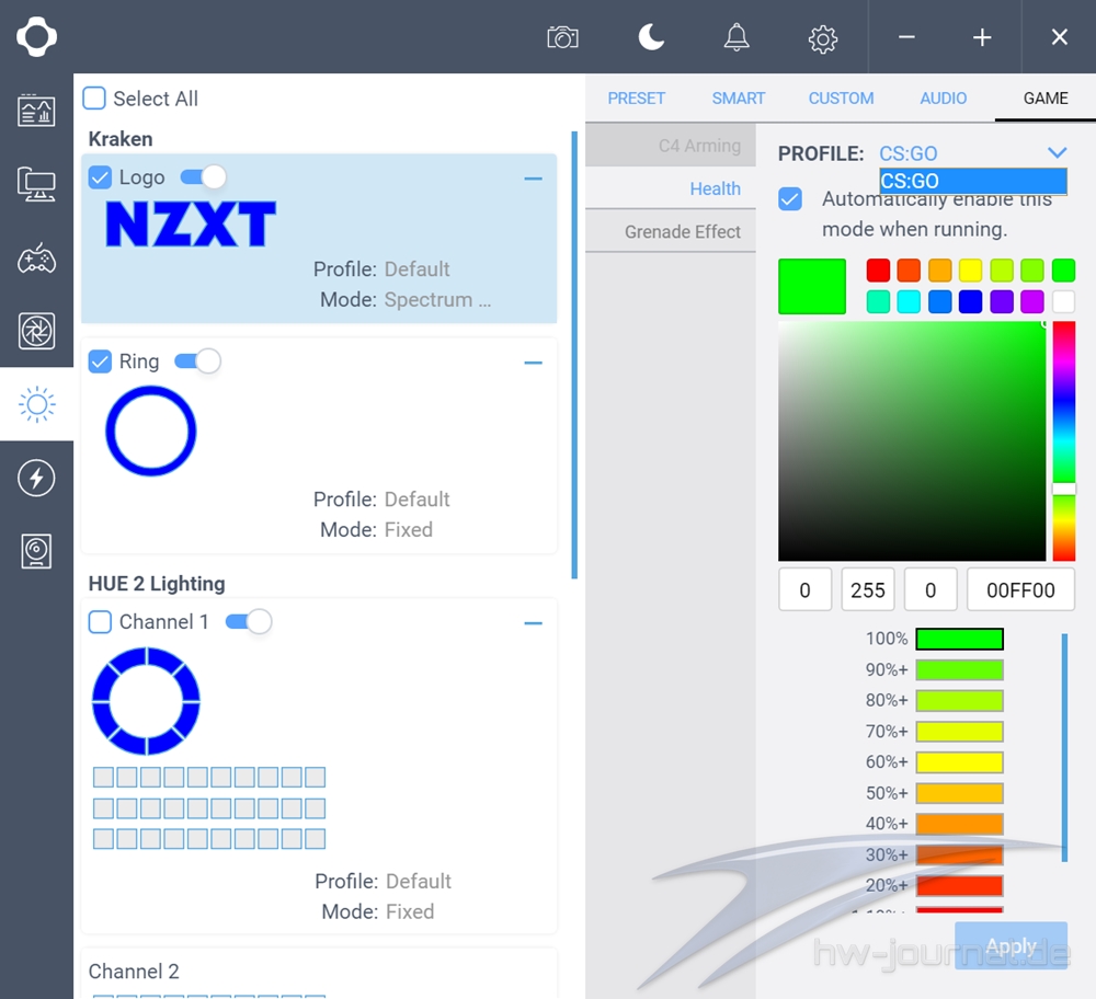 NZXT CAM Software 42