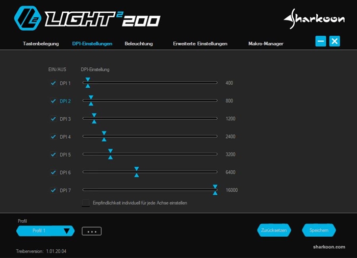 Sharkoon Light2 200 Software 7