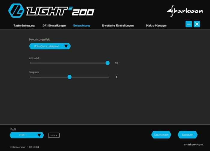 Sharkoon Light2 200 Software 8