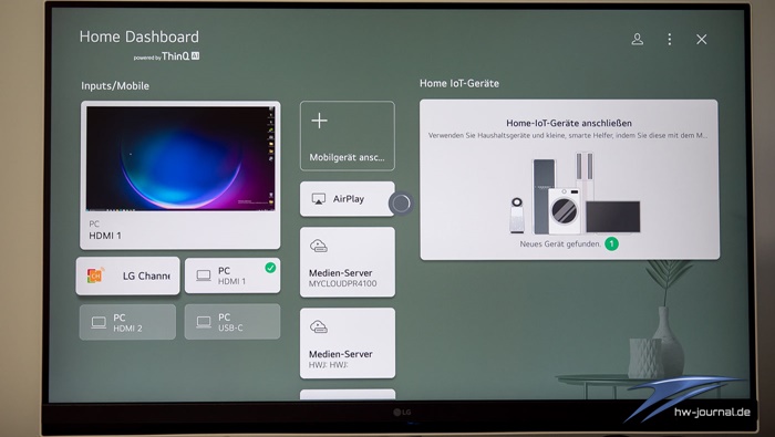 LG Smart Monitor webOS 10