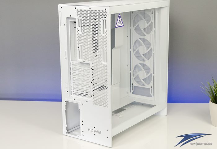 NZXT H7 Flow white Build 04