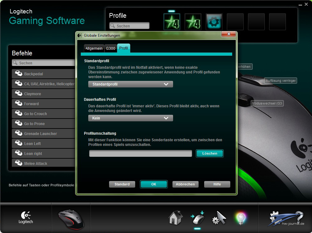 Logitech G HUB Gaming Software